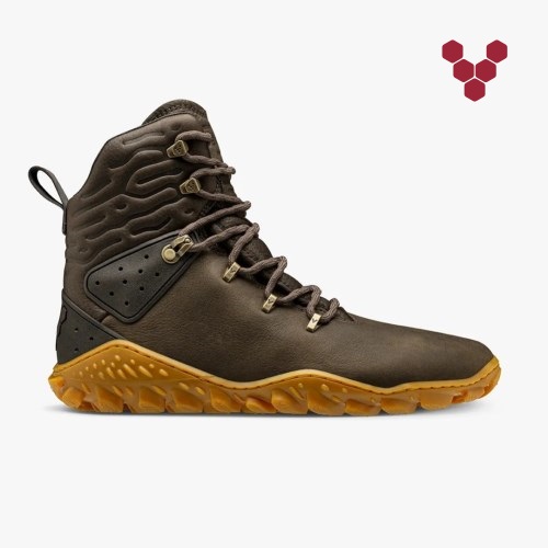 Vivobarefoot Tracker Forest Esc Mens Hiking Boots Chocolate UK LTJV